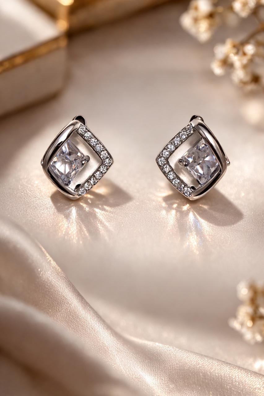 Celeste Radiance Stud Earrings