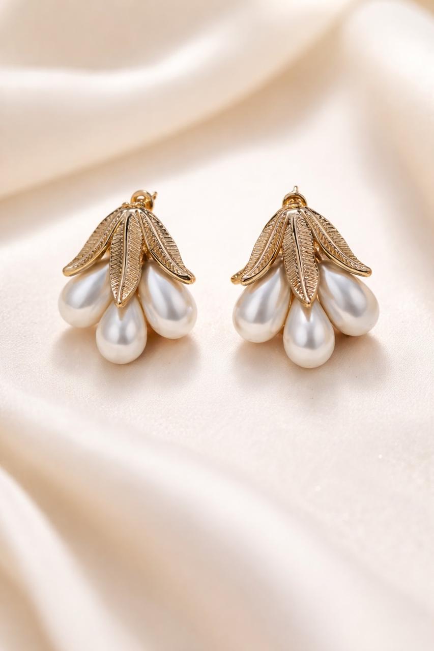 Eliora Aurelia Pearl Drop Earrings